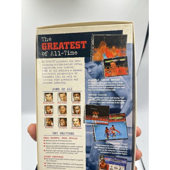 Foes of Ali (3DO, 1995) Long Box And Game Only - Picture 11 of 14